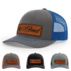 Charcoal/Royal Blue