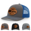 Charcoal/Royal Blue