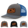 Charcoal/Royal Blue