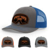 Charcoal/Royal Blue