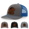 Charcoal/Royal Blue
