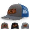 Charcoal/Royal Blue