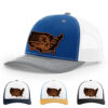 Royal/White/Heather Grey