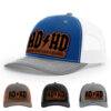 Royal/White/Heather Grey
