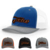 Royal/White/Heather Grey