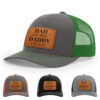 Charcoal/Kelly Green