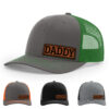 Charcoal/Kelly Green