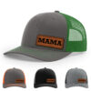 Charcoal/Kelly Green