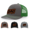 Charcoal/Kelly Green