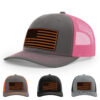 Charcoal/Hot Pink