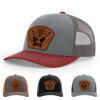 Heather Grey/Charcoal/Cardinal