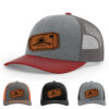 Heather Grey/Charcoal/Cardinal