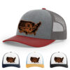 Heather Grey/Charcoal/Cardinal