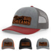 Heather Grey/Charcoal/Cardinal