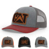 Heather Grey/Charcoal/Cardinal