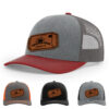 Heather Grey/Charcoal/Cardinal