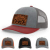 Heather Grey/Charcoal/Cardinal
