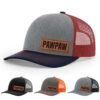 Heather Grey/Cardinal/Navy