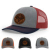 Heather Grey/Cardinal/Navy