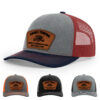 Heather Grey/Cardinal/Navy