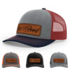 Heather Grey/Cardinal/Navy
