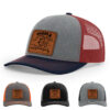 Heather Grey/Cardinal/Navy