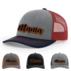 Heather Grey/Cardinal/Navy