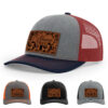 Heather Grey/Cardinal/Navy