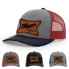 Heather Grey/Cardinal/Navy