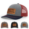 Heather Grey/Cardinal/Navy