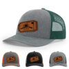 Heather Grey/Dark Green
