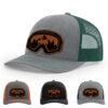 Heather Grey/Dark Green