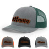 Heather Grey/Dark Green