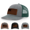 Heather Grey/Dark Green