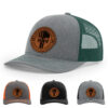 Heather Grey/Dark Green
