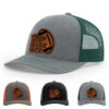 Heather Grey/Dark Green