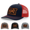 Navy/Red