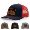 Navy/Red