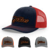 Navy/Red