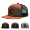 Charcoal/Burnt Orange/Black