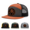Charcoal/Burnt Orange/Black