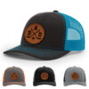 Charcoal/Burnt Orange/Black