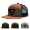 Charcoal/Burnt Orange/Black