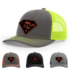 Charcoal/Neon Yellow