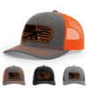 Charcoal/Orange