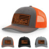 Charcoal/Orange