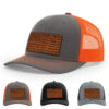 Charcoal/Orange