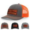 Charcoal/Orange