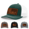 Dark Green/White
