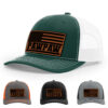 Dark Green/White
